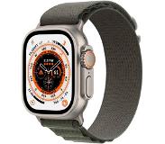 Apple Watch Ultra 4G 49mm Titanium Groen Alpine Band L