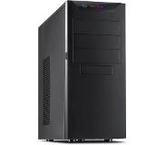 Inter-Tech IT-8833 Velvet II tower behuizing USB-A 3.2 (5 Gbit/s), USB-C 3.2 (5 Gbit/s), 2x Audio