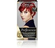 L'Oréal 1+1 Gratis: L'oréal Preference Haarkleuring 6.66 Pure Scarlet - Zeer Intens Rood