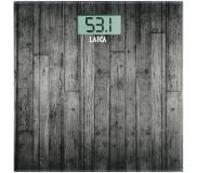 Laica PS1065 - digitale weegschaal - tot 180 kg - houtprint