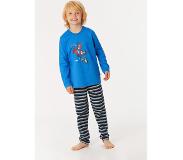 Woody pyjama jongens - blauw - eekhoorn - 222-1-PLS-S/832 - maat 152