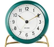 Arne Jacobsen Station Tafelklok Groen (b) 11,2 X (d) 6,5 X (h) 12 Cm