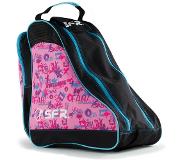 Sfr Skates Designer Ice & Skate Bag Transparant,Zwart,Roze