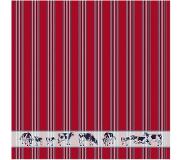 DDDDD Theedoek Friesian Red 60x65cm 6 Stuks Rood rood DDDDD Thee- en keukendoek