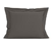 Heckett & Lane Elementi Kussensloop Katoen Satijn - classic anthracite 60x70cm