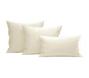 Heckett & Lane Wafel Kussensloop Katoen - snow white 80x80cm