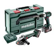 Metabo Combo Set 2.4.1 18V Li-Ion accu combiset in MetaBox (2x 4.0Ah)