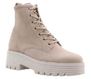Paul green Dames Veterschoenen - Taupe - Maat 37