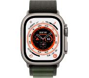 Apple Watch Ultra 49mm Alpine Horlogeband Groen S