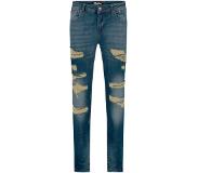 Malelions Shredded Jeans Heren Vintage Blauw - Maat 27 - Kleur: Blauw | Soccerfanshop