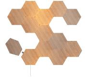 Nanoleaf Elements Wood Look Hexagons Starter Kit 13-Pack