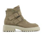 Nubikk Biker Boots Frankie Finch Taupe