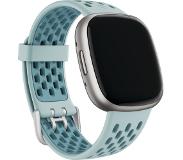 Fitbit Versa 4/Sense 2 - Sportbandje - Oceaanblauw - Large