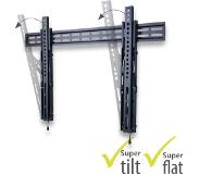 Just-Mounts JM-600ST vlakke kantelbare tv-beugel (zwart) 40" - 75" inch