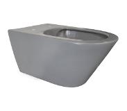 Mueller Filo randloos toilet mat grijs