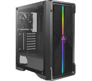 Antec NX420, Midi Tower, PC, Zwart, ATX, ITX, micro ATX, Plastic, SPCC, 17,5 cm