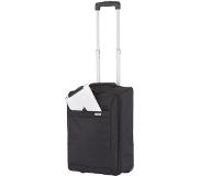 Travelz Handbagage 51cm - Handbagagekoffer opvouwbaar - Ultralicht 1,7kg met 2 wiel - Zwart