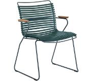 Houe Tuinstoel Houe Click Dining Chair Armrests Pine Green