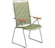Houe Tuinstoel Houe Click Position Chair Olive Green