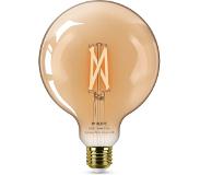 Signify Slimme Ledfilamentlamp G125 Amber E27 7w