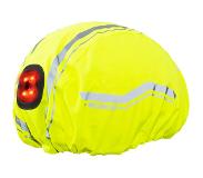 Wowow Helmhoes wowow corsa geel + led (waterdicht)
