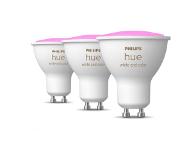 Philips White and Color GU10 3-pack