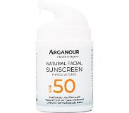 Arganour Gezichtszonnecrème Natural & Organic Arganour Spf50 (50 ml)