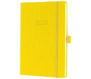 Sigel Conceptum - agenda 2023 - weekagenda - A5 - 4-talig - lemon yellow - hardcover. SI-C2370