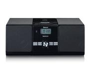 Lenco Ensemble Stéréo Avec Radio, Bluetooth, Usb Et Entrée Aux Lenco Mc-030bk Zwart