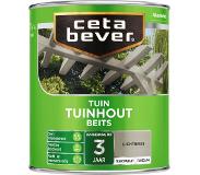 Cetabever tuinhout beits transparant lichtgrijs zijdeglans 750 ml
