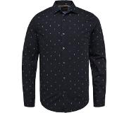 Pme Casual Overhemd Heren LM Zwart | Maat: XL | Katoen
