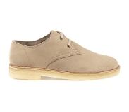 Clarks Dessert Khan Casual schoenen Heren Beige | Maat: 11 | suède