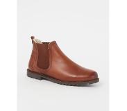 Dune London Pedal chelsea boot van leer