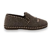 Hush puppies suede online heren pantoffels met lamsvacht