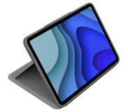 Logitech Folio Touch - Grey - Qwerty