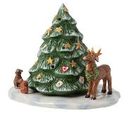 Villeroy & Boch Christmas Toys kerstboom met bosdieren waxinelichthouder 23 cm