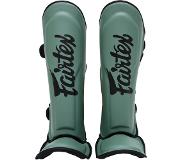 Booster x Fairtex Scheenbeschermers Groen/Zwart Extra Large
