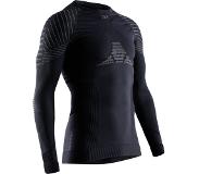 X-Bionic Invent 4.0 Shirt Round Neck Long Sleeves Shirt for Men - black/charcoal