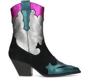 Sacha leren cowboylaarzen multi Dames | Maat: 38