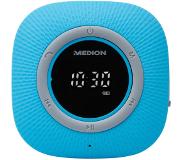 Medion LIFE P66096 Bluetooth Douche Radio | LED-Display | FM radio | IPX6 waterdicht | 3 Watt RMS | Blauw