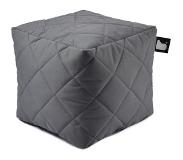 Extreme Lounging B-Box Quilted poef (Kleur: grijs)