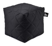 Extreme Lounging B-Box Quilted poef (Kleur: zwart)