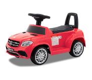 Mercedes Loopauto GLS63 Rood - Hoogwaardige Afwerking - Inclusief Opbergruimte - Stevige Rugleuning
