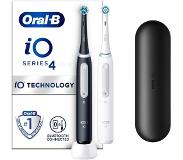Oral-B iO 4N - Black & White - Elektrische Tandenborstels - Ontworpen Door Braun