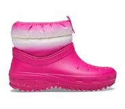 Crocs Snowboot Crocs Women Classic Neo Puff Shorty Boot Candy Pink/Stucco-Schoenmaat 36 - 37