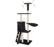 Reke Katten Krabpaal Saar - 50x35x138 cm - Zwart