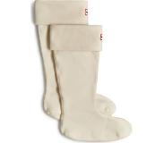 Hunter Recycled Fleece Tall Wellington Socks - Hunter White