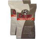 Cavom 2x20 kg Cavom compleet lam/rijst hondenvoer