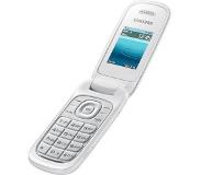 Samsung E1272 - Wit - Inclusief Gratis Simkaart Met Beltegoed - Klaptelefoon Simlockvrij - Prepaid telefoon met simkaart - Senioren Telefoon - Senioren GSM