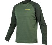 Endura Singletrack Short Sleeve T-shirt Groen M Man
